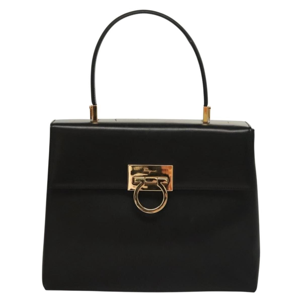 Salvatore Ferragamo Salvatore Ferragamo Convertible Vara Bow Tote Leather Size ONE SIZE - 18 Thumbnail