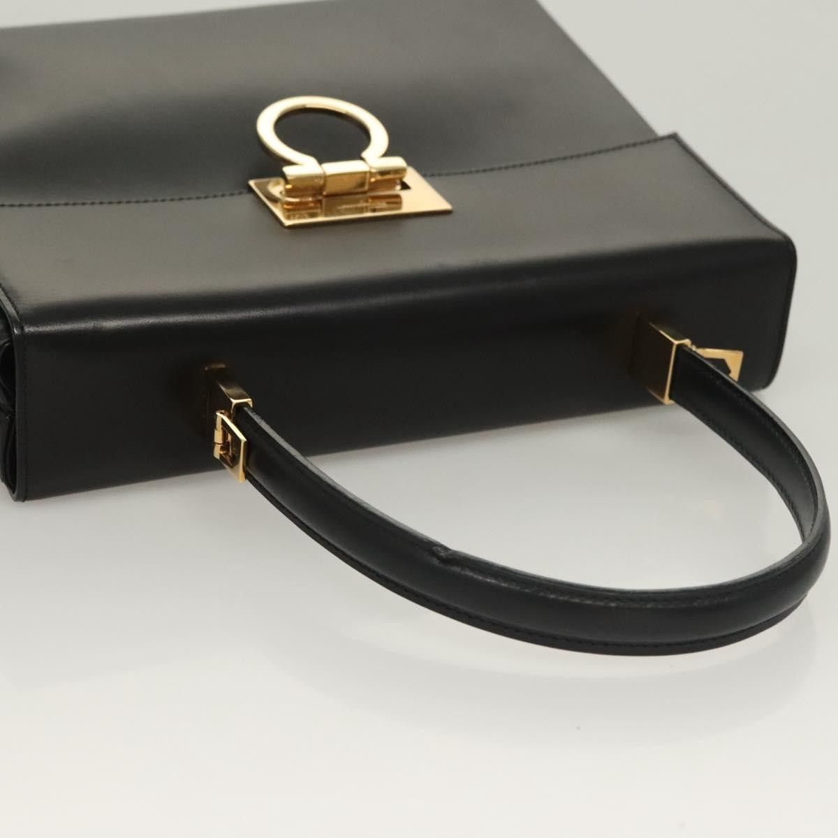 Salvatore Ferragamo Salvatore Ferragamo Convertible Vara Bow Tote Leather Size ONE SIZE - 7 Thumbnail