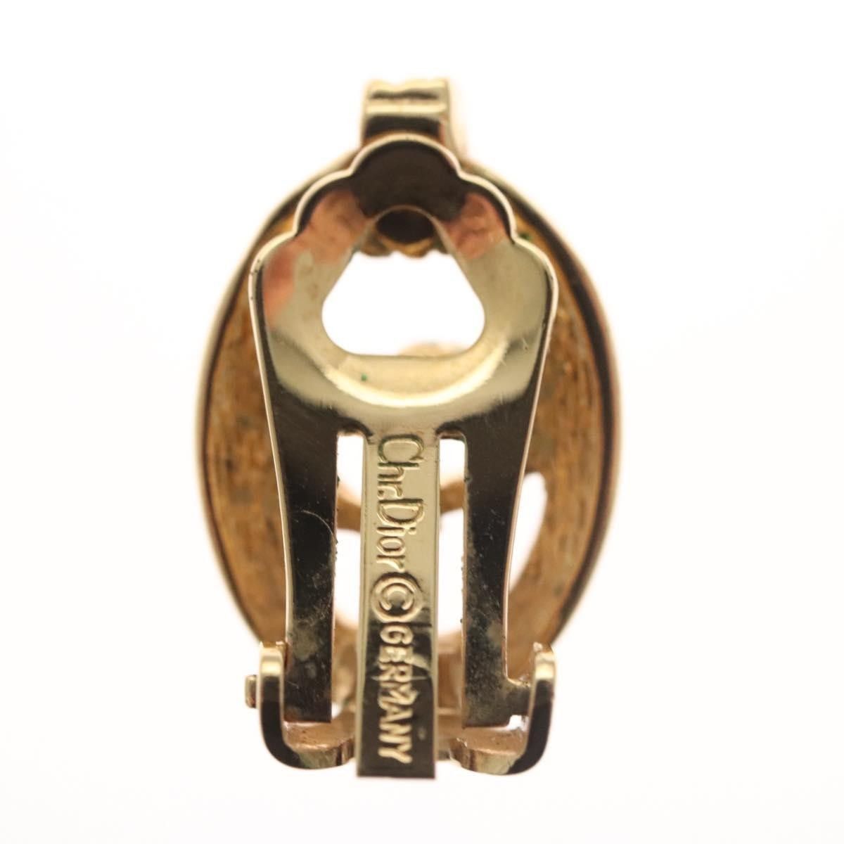 Dior Christian Dior Vintage CD Clip-On Earrings Metal Size ONE SIZE - 9 Thumbnail