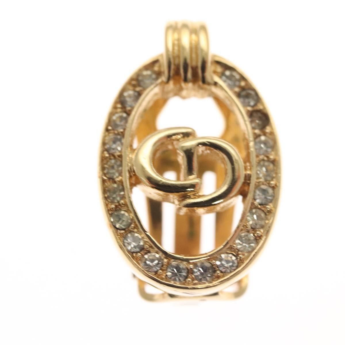 Dior Christian Dior Vintage CD Clip-On Earrings Metal Size ONE SIZE - 2 Thumbnail