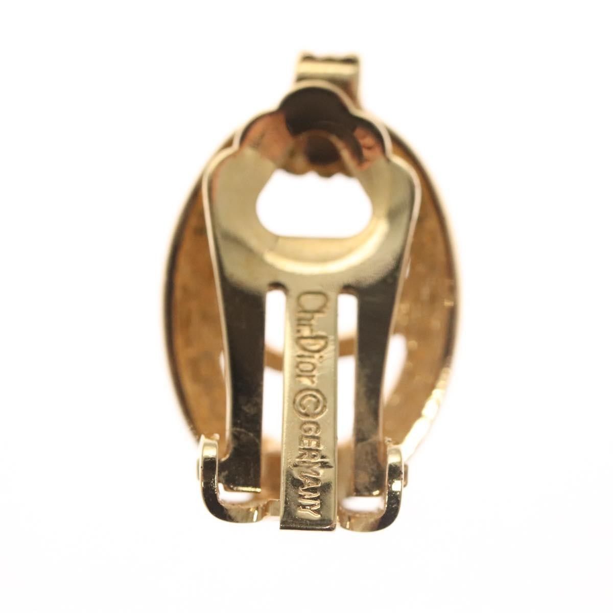 Dior Christian Dior Vintage CD Clip-On Earrings Metal Size ONE SIZE - 3 Thumbnail