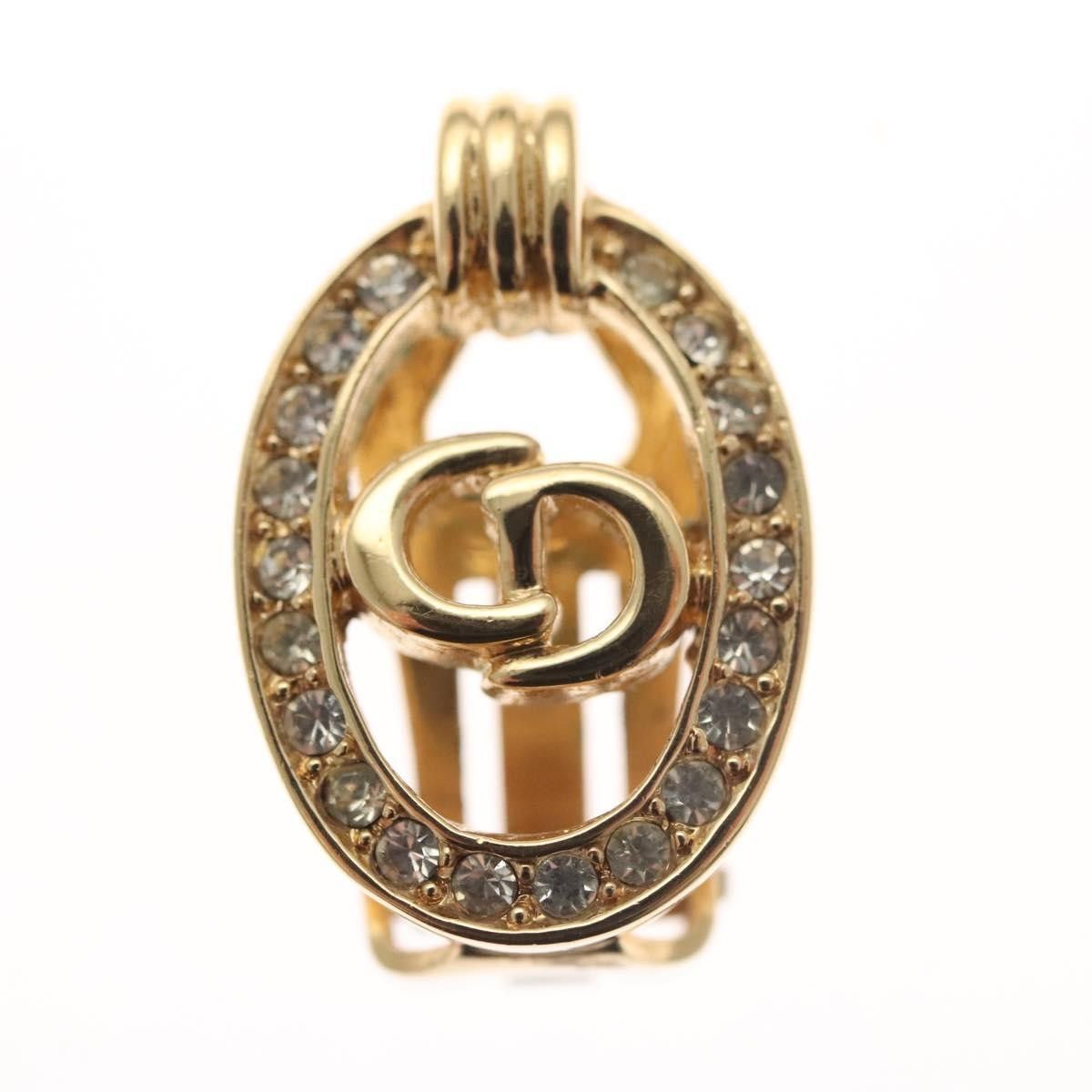 Dior Christian Dior Vintage CD Clip-On Earrings Metal Size ONE SIZE - 8 Thumbnail