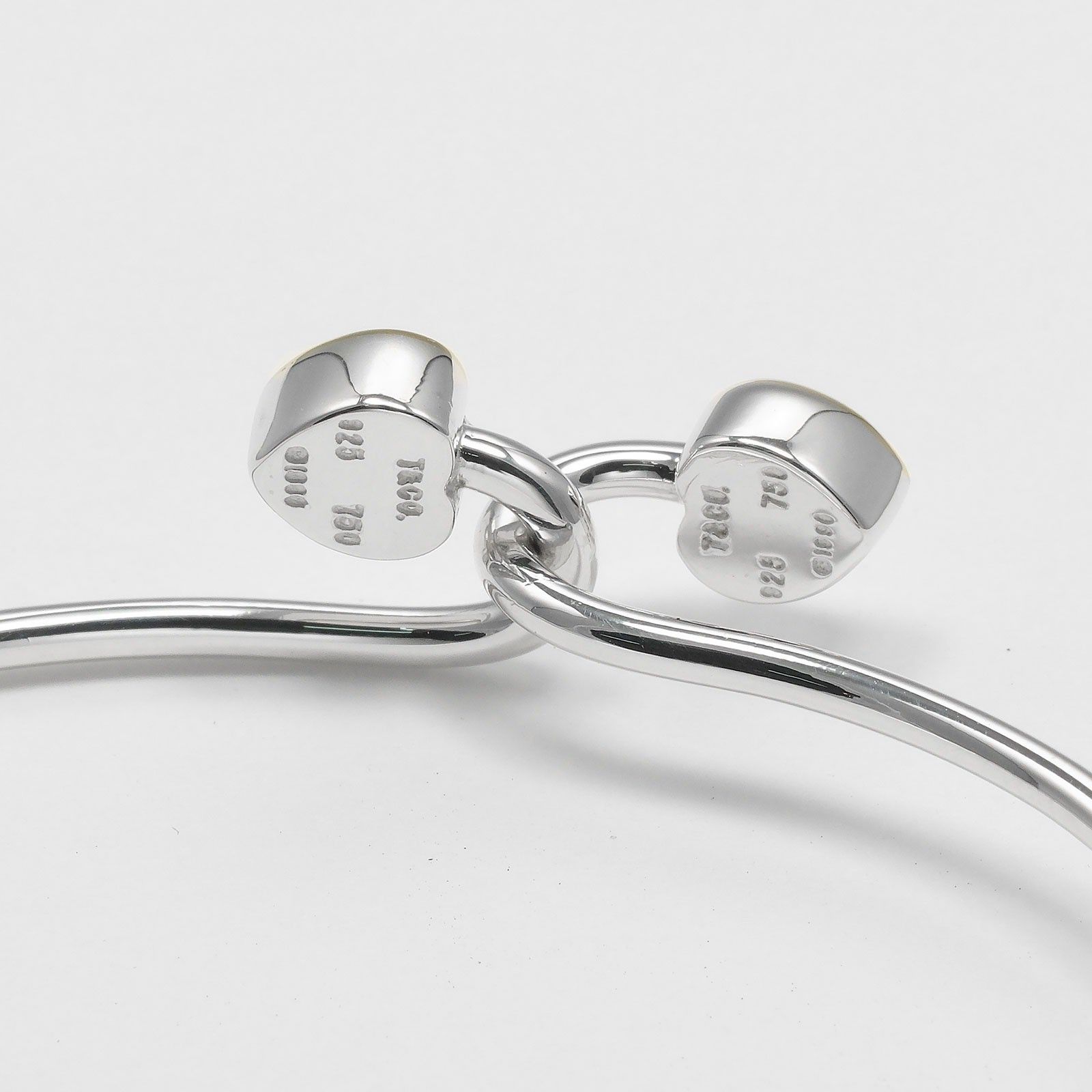 Tiffany & Co. Tiffany & Co. Double Heart Lock Bangle Size ONE SIZE - 6 Thumbnail