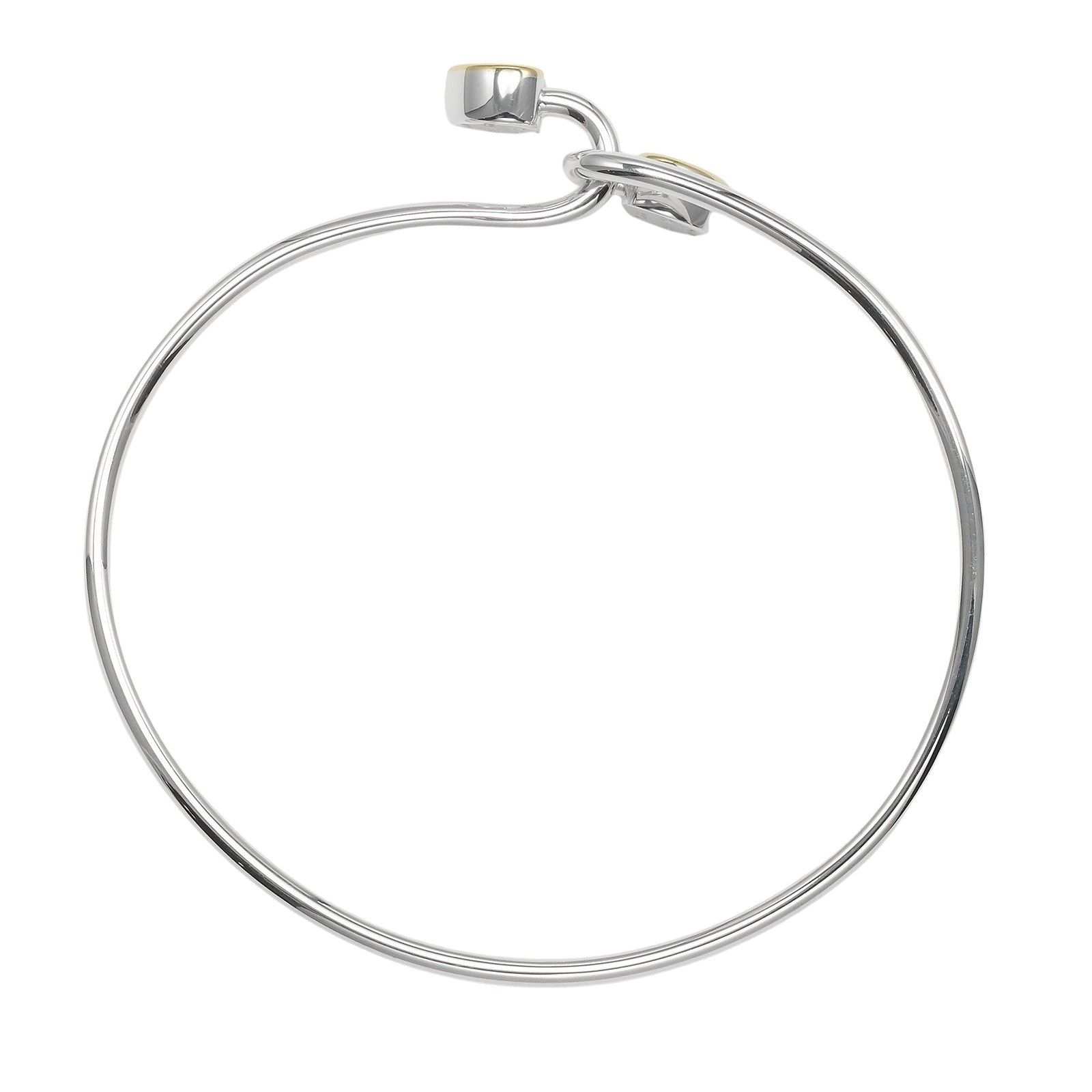 Tiffany & Co. Tiffany & Co. Double Heart Lock Bangle Size ONE SIZE - 3 Thumbnail