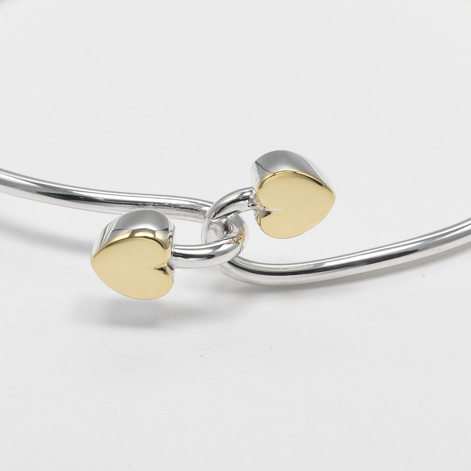 Tiffany & Co. Tiffany & Co. Double Heart Lock Bangle Size ONE SIZE - 7 Thumbnail