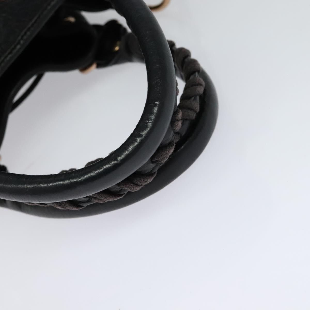Balenciaga Balenciaga Pom Pon Giant Studs Bag Leather Size ONE SIZE - 8 Thumbnail