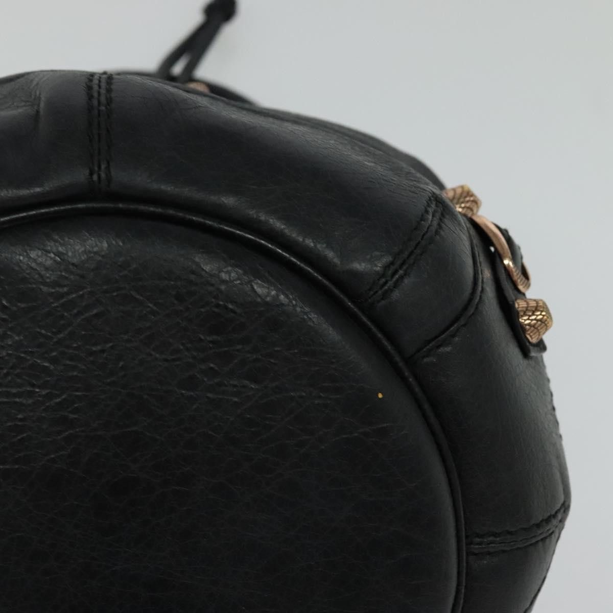 Balenciaga Balenciaga Pom Pon Giant Studs Bag Leather Size ONE SIZE - 10 Thumbnail
