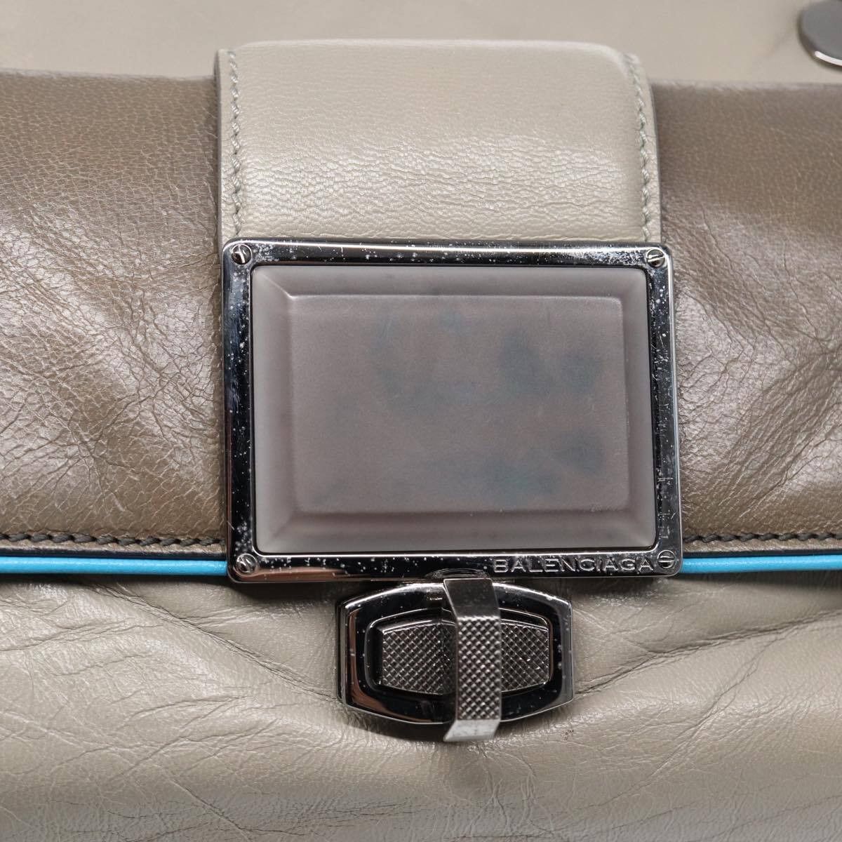Balenciaga Balenciaga Cherche Midi Chain Shoulder Bag Leather Size ONE SIZE - 14 Thumbnail
