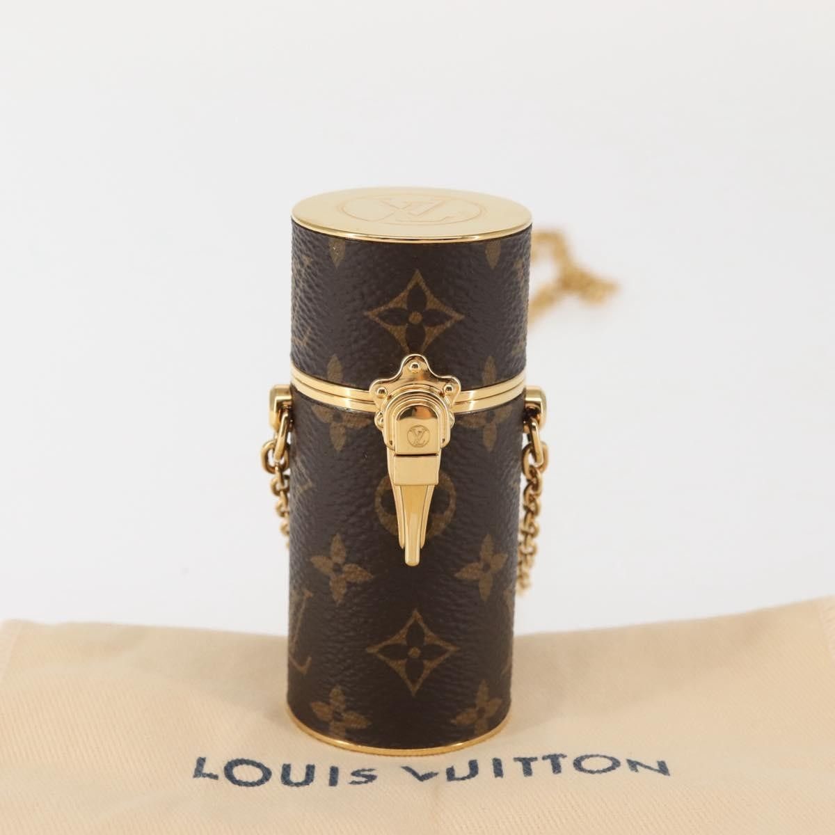 Louis Vuitton Louis Vuitton Lipstick Case on Chain Monogram Canvas Size ONE SIZE - 14 Thumbnail