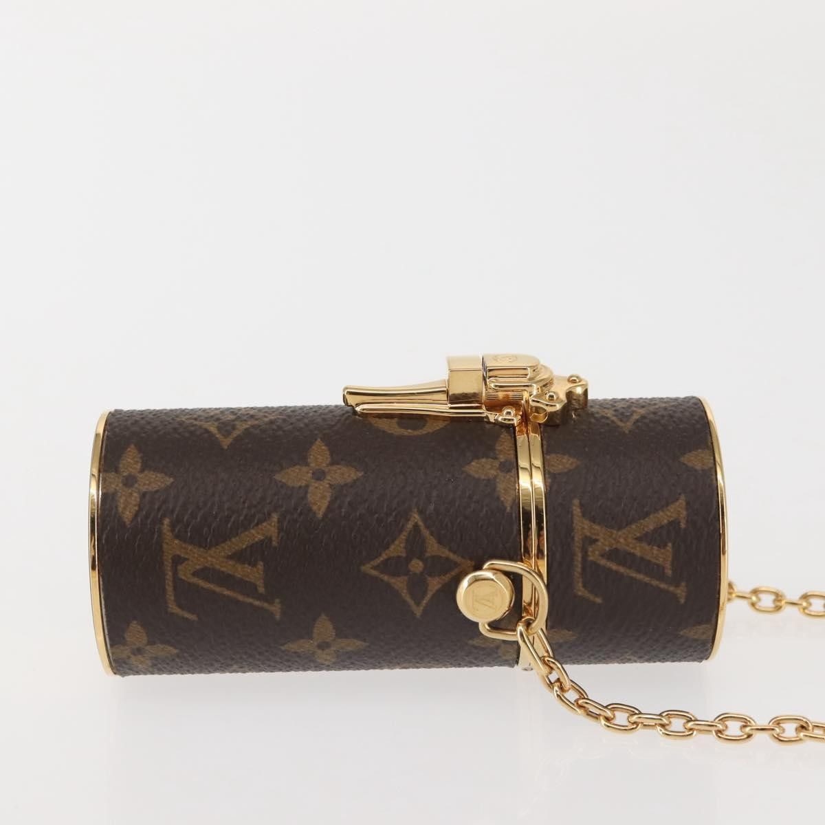 Louis Vuitton Louis Vuitton Lipstick Case on Chain Monogram Canvas Size ONE SIZE - 3 Thumbnail