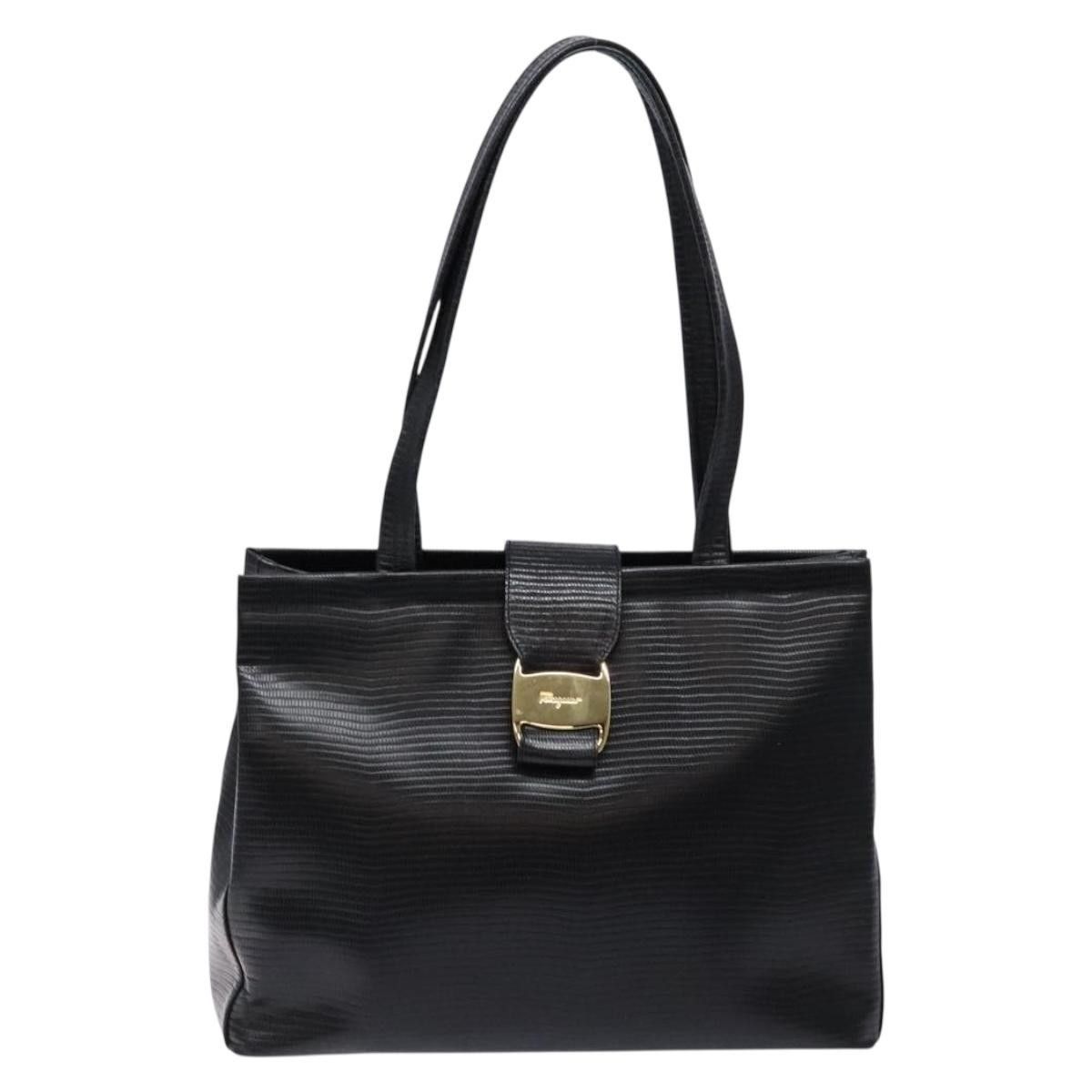 Salvatore Ferragamo Salvatore Ferragamo Vala Shoulder Bag Leather Size ONE SIZE - 14 Thumbnail