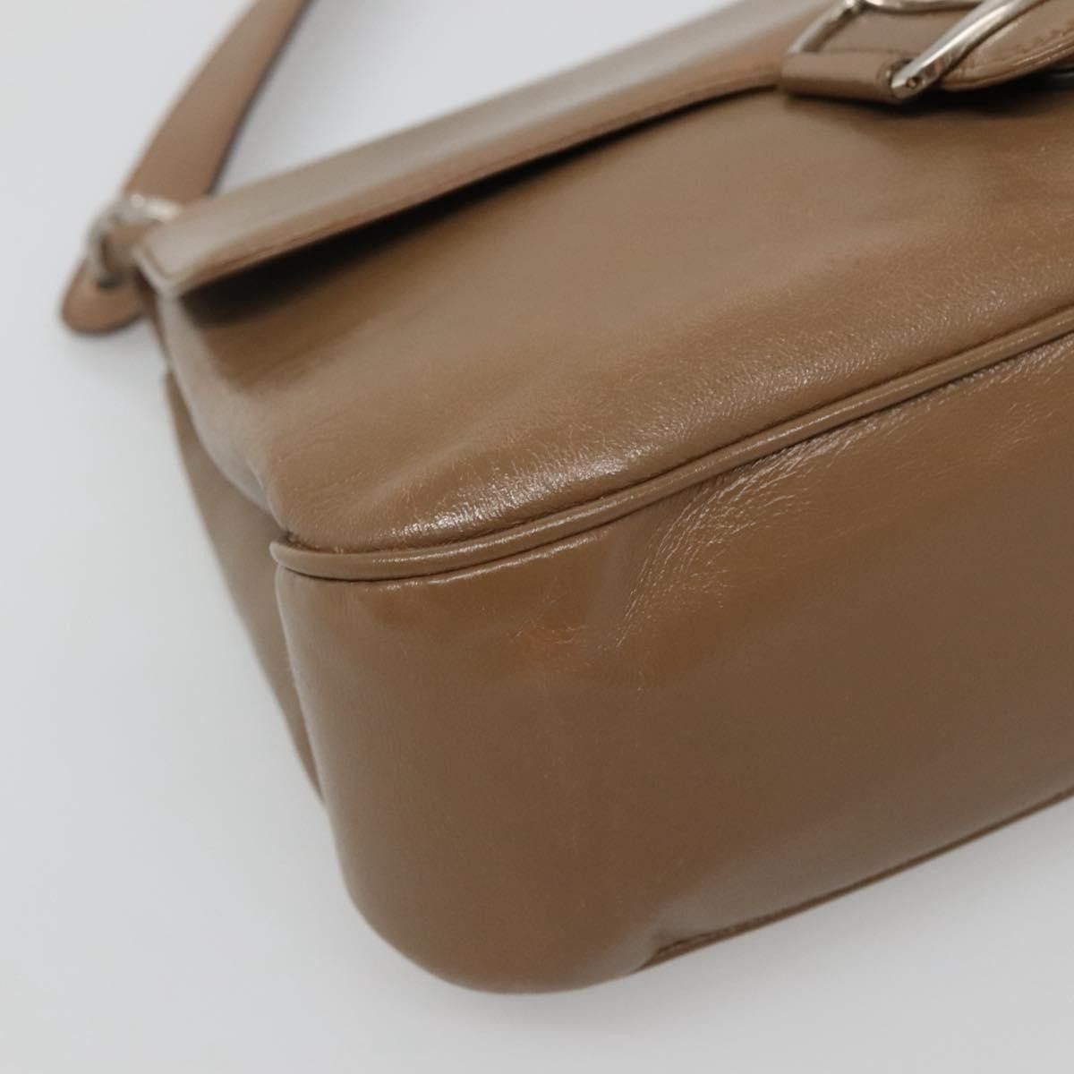 Salvatore Ferragamo Salvatore Ferragamo Vala Shoulder Bag Leather Size ONE SIZE - 8 Thumbnail
