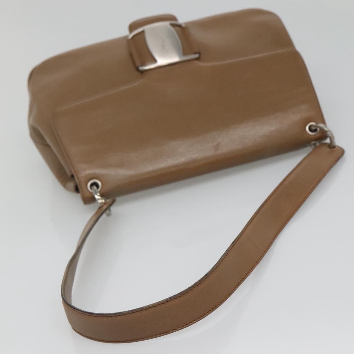 Salvatore Ferragamo Salvatore Ferragamo Vala Shoulder Bag Leather Size ONE SIZE - 7 Thumbnail