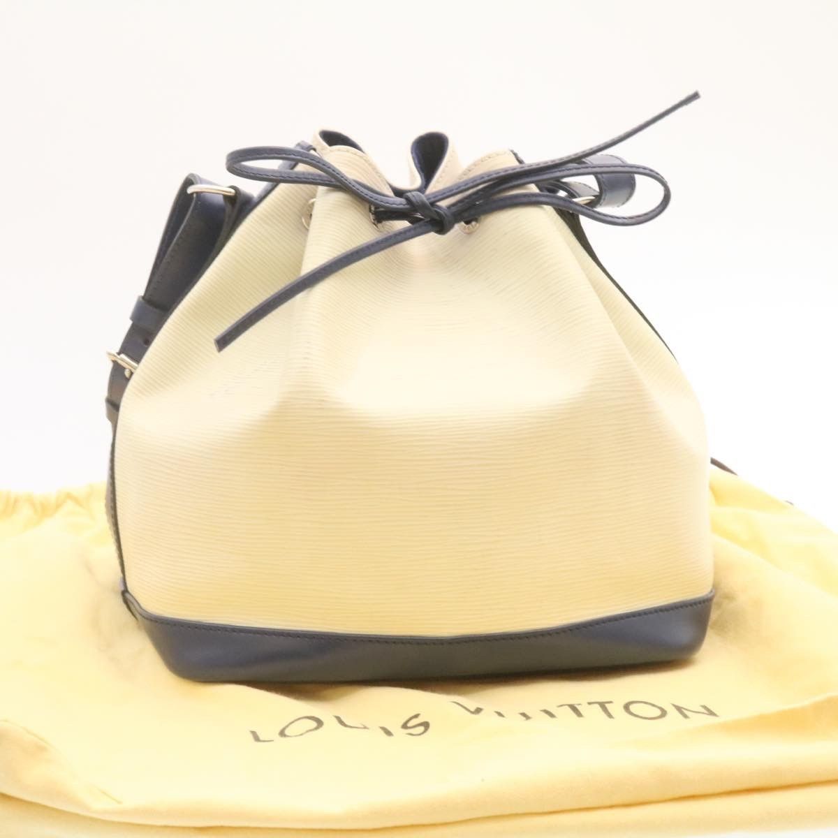 Louis Vuitton Louis Vuitton Petit Noe Handbag Two Tone Epi Leather Size ONE SIZE - 14 Thumbnail