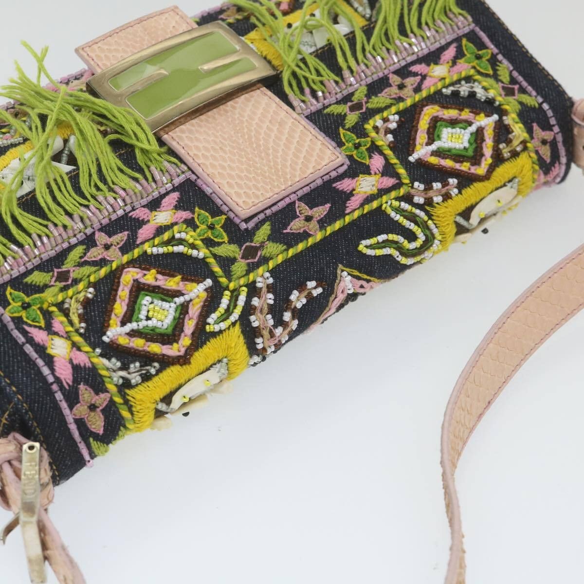 Fendi Fendi Mamma baguette Canvas Size ONE SIZE - 6 Thumbnail