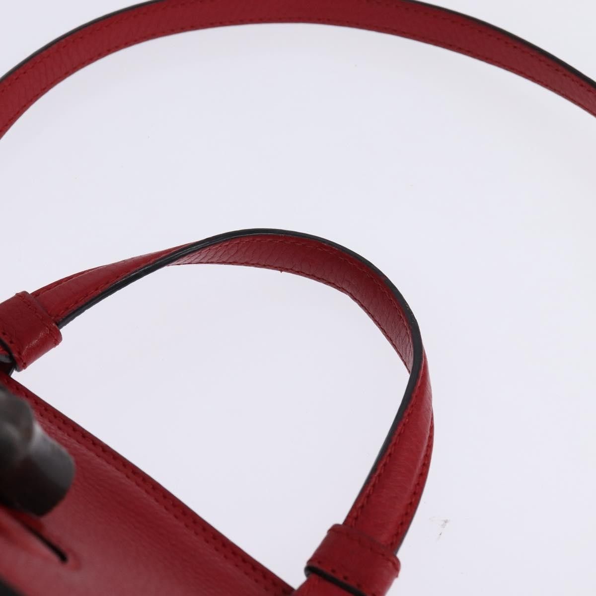 Gucci Gucci Bamboo Daily Top Handle Leather Size ONE SIZE - 17 Thumbnail