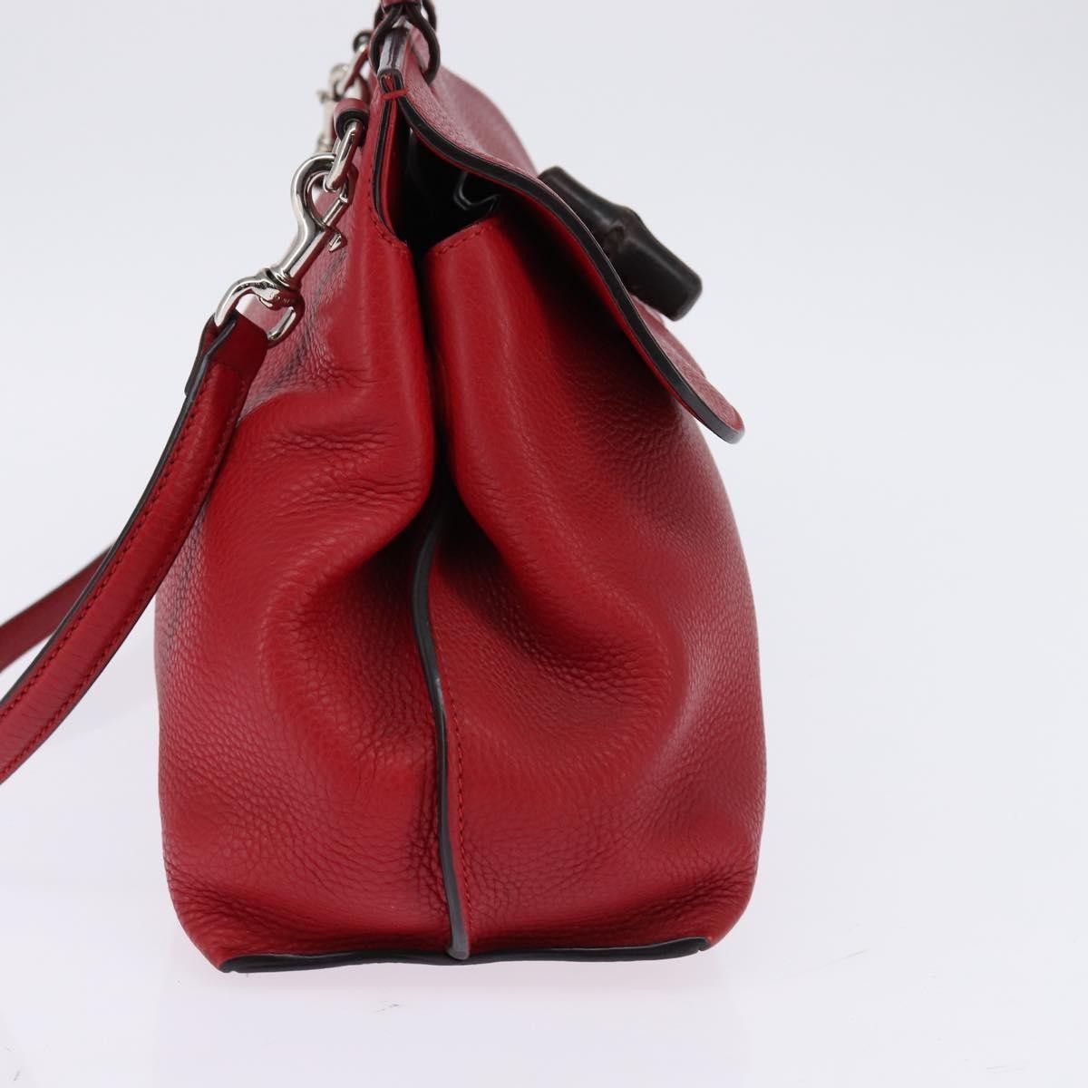 Gucci Gucci Bamboo Daily Top Handle Leather Size ONE SIZE - 4 Thumbnail
