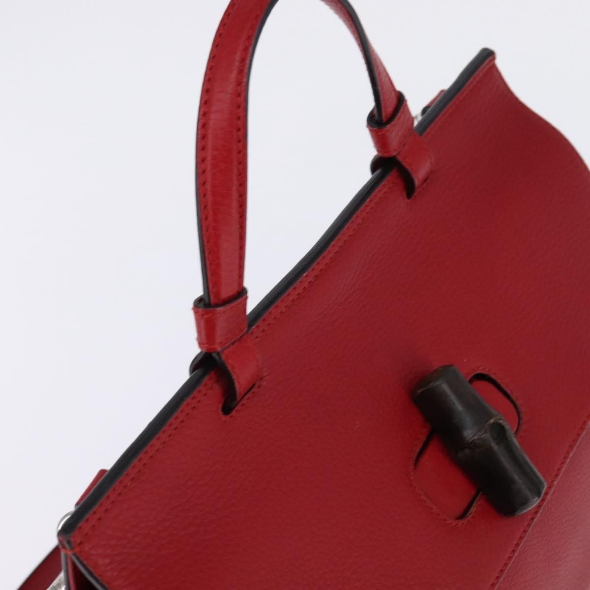 Gucci Gucci Bamboo Daily Top Handle Leather Size ONE SIZE - 16 Thumbnail