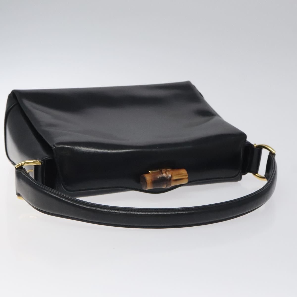 Gucci Gucci Vintage Convertible Bamboo Box Crossbody Bag Leather Size ONE SIZE - 8 Thumbnail