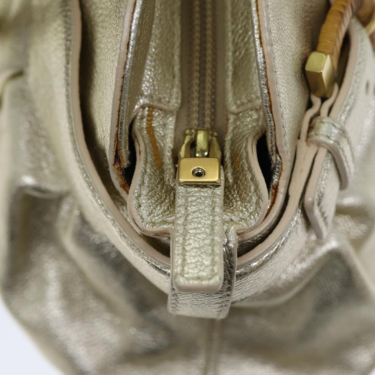 Salvatore Ferragamo Salvatore Ferragamo Marisa Satchel Leather Size ONE SIZE - 18 Thumbnail