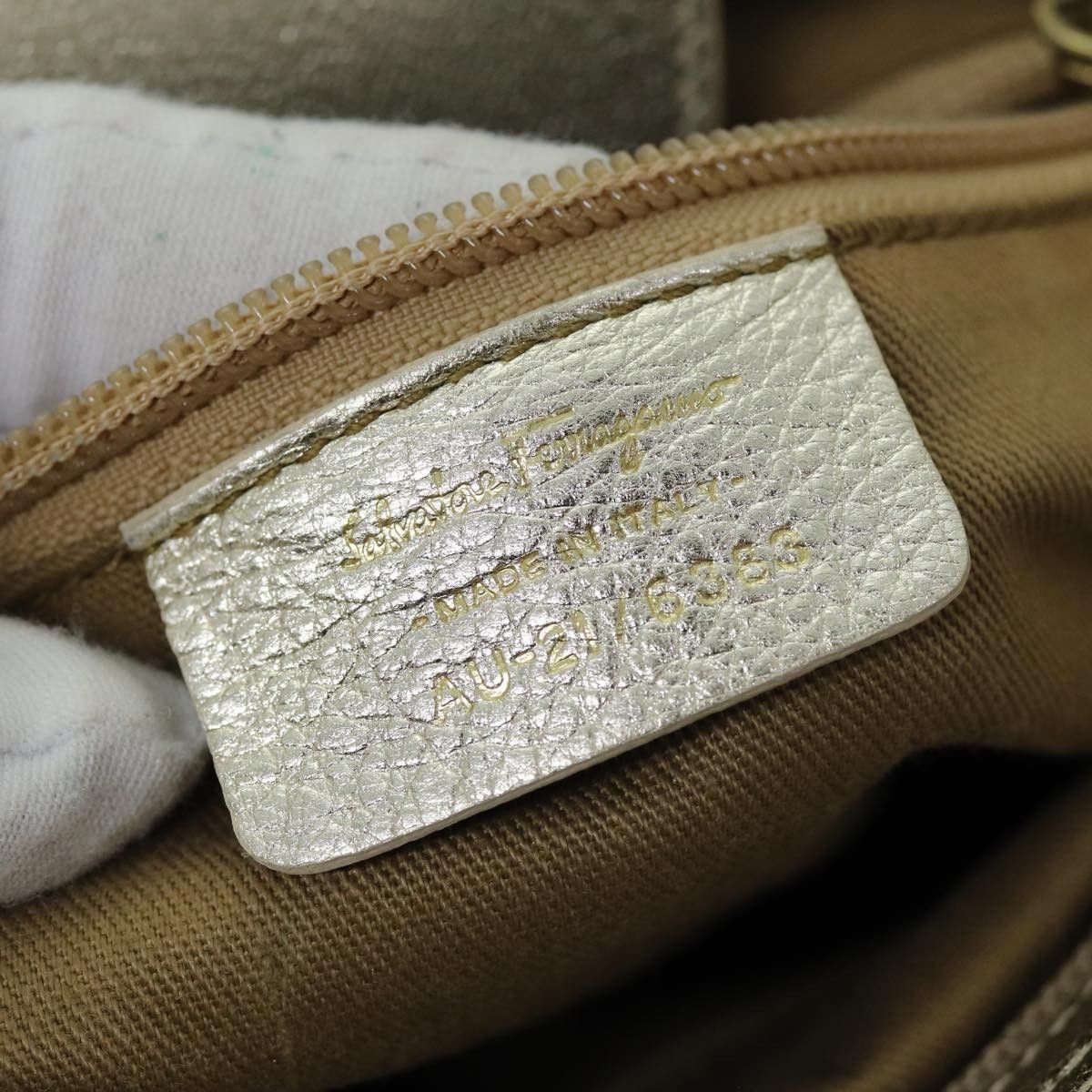 Salvatore Ferragamo Salvatore Ferragamo Marisa Satchel Leather Size ONE SIZE - 6 Thumbnail