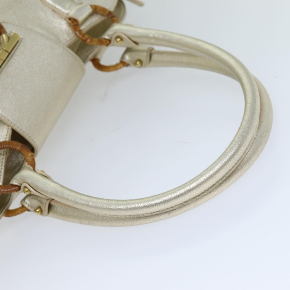 Salvatore Ferragamo Salvatore Ferragamo Marisa Satchel Leather Size ONE SIZE - 7 Thumbnail