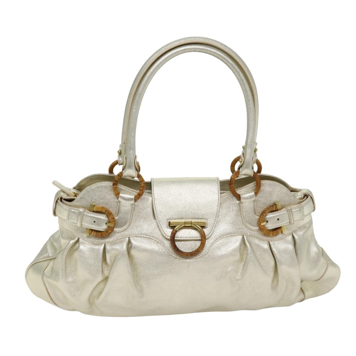 Salvatore Ferragamo Salvatore Ferragamo Marisa Satchel Leather Size ONE SIZE - 19 Thumbnail