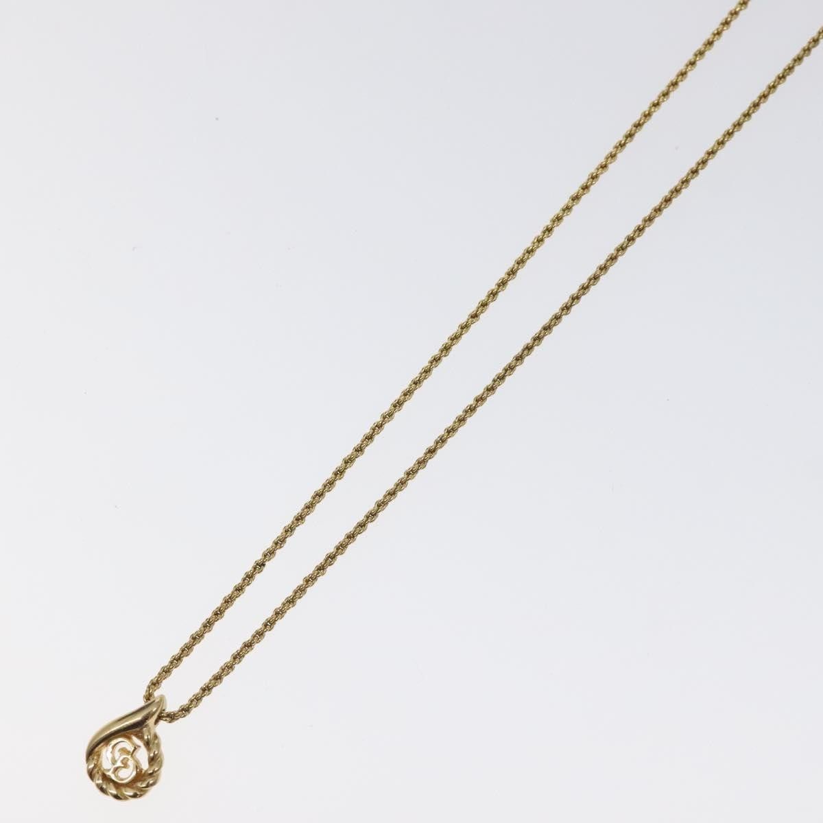 Dior Christian Dior CD Pendant Necklace Gold-plated Size ONE SIZE - 5 Thumbnail