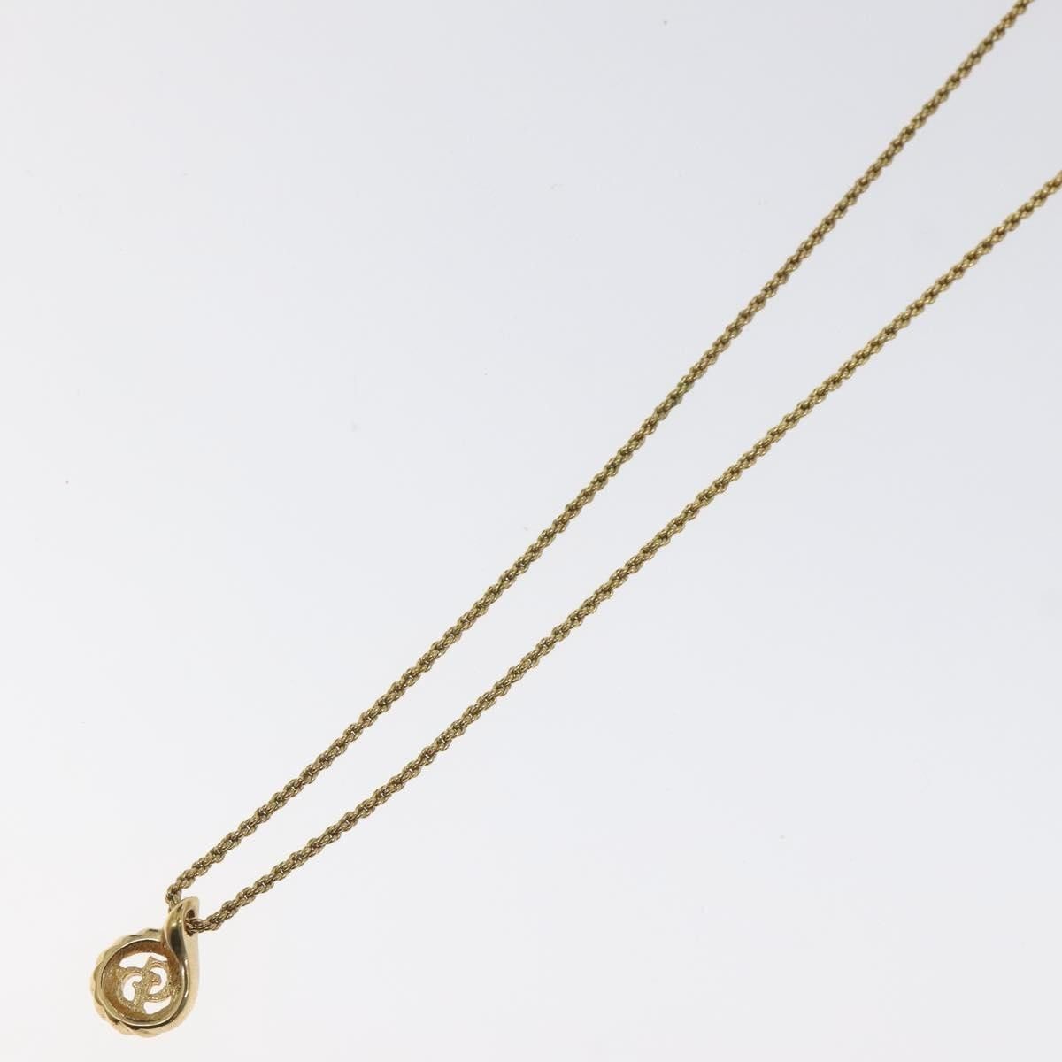 Dior Christian Dior CD Pendant Necklace Gold-plated Size ONE SIZE - 10 Thumbnail