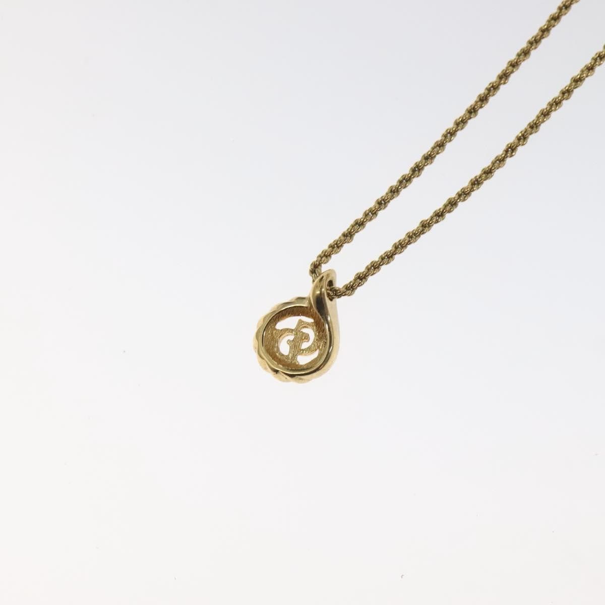 Dior Christian Dior CD Pendant Necklace Gold-plated Size ONE SIZE - 3 Thumbnail