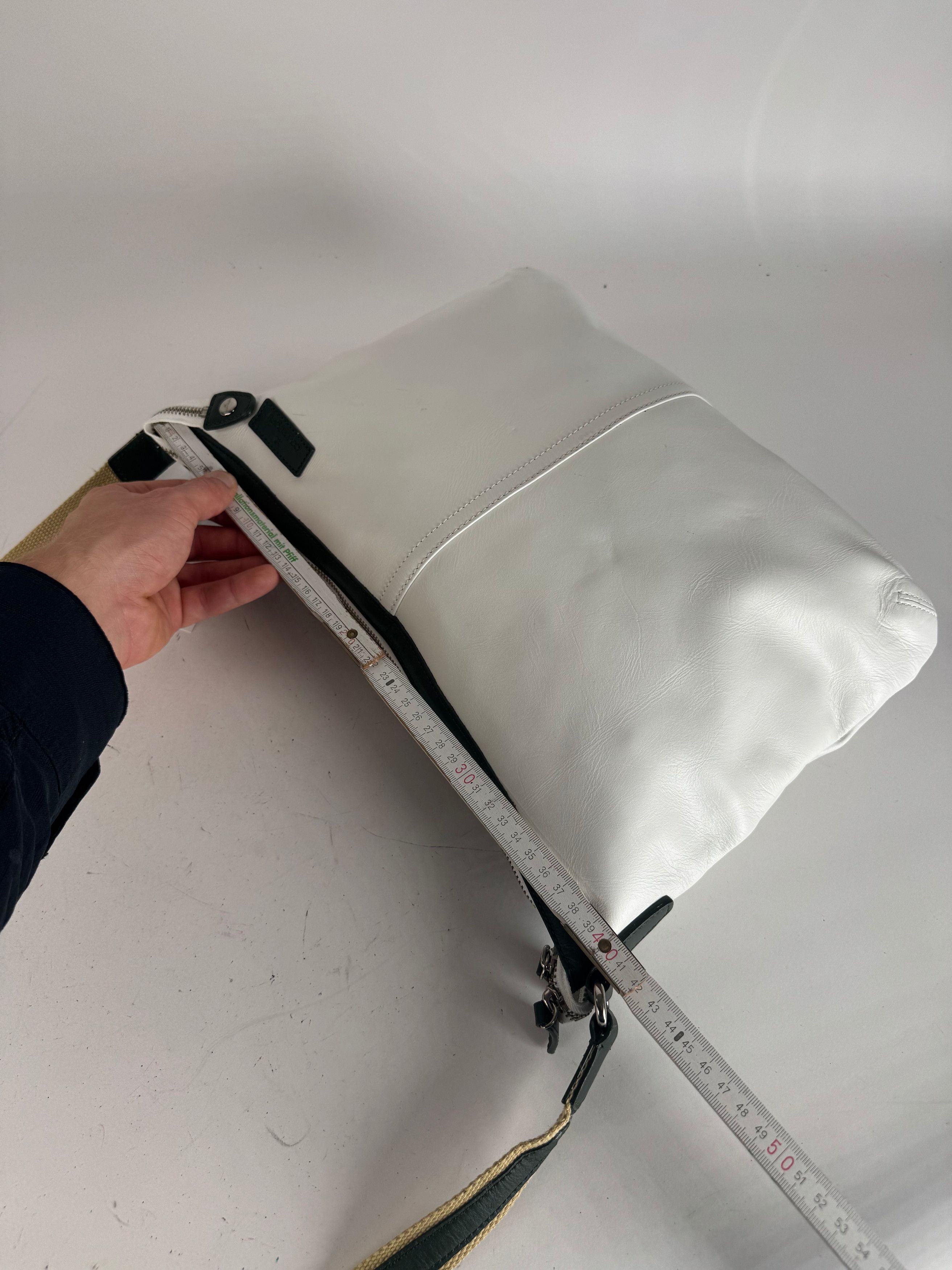 Courreges Vintage Leather Bag White Size ONE SIZE - 13 Thumbnail