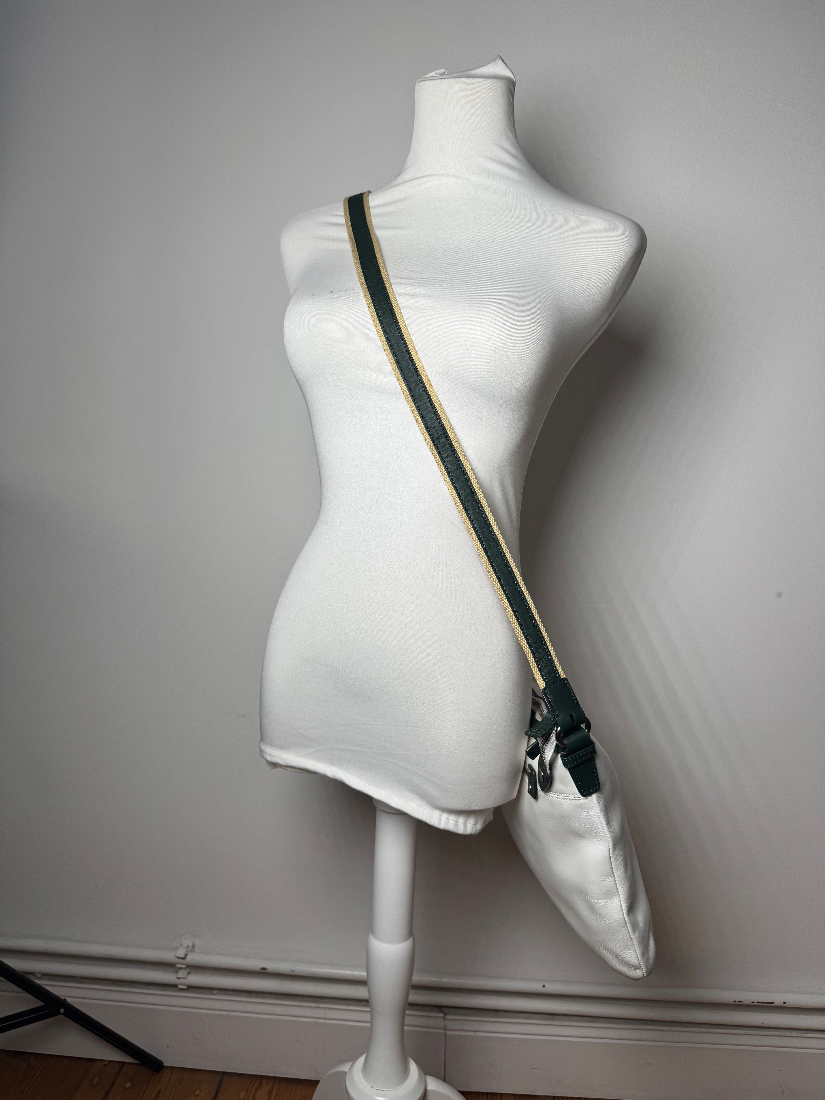 Courreges Vintage Leather Bag White Size ONE SIZE - 8 Thumbnail