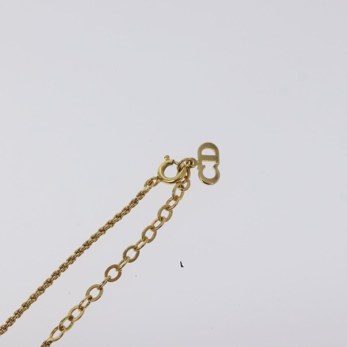 Dior Christian Dior CD Pendant Necklace Gold-plated Size ONE SIZE - 8 Thumbnail