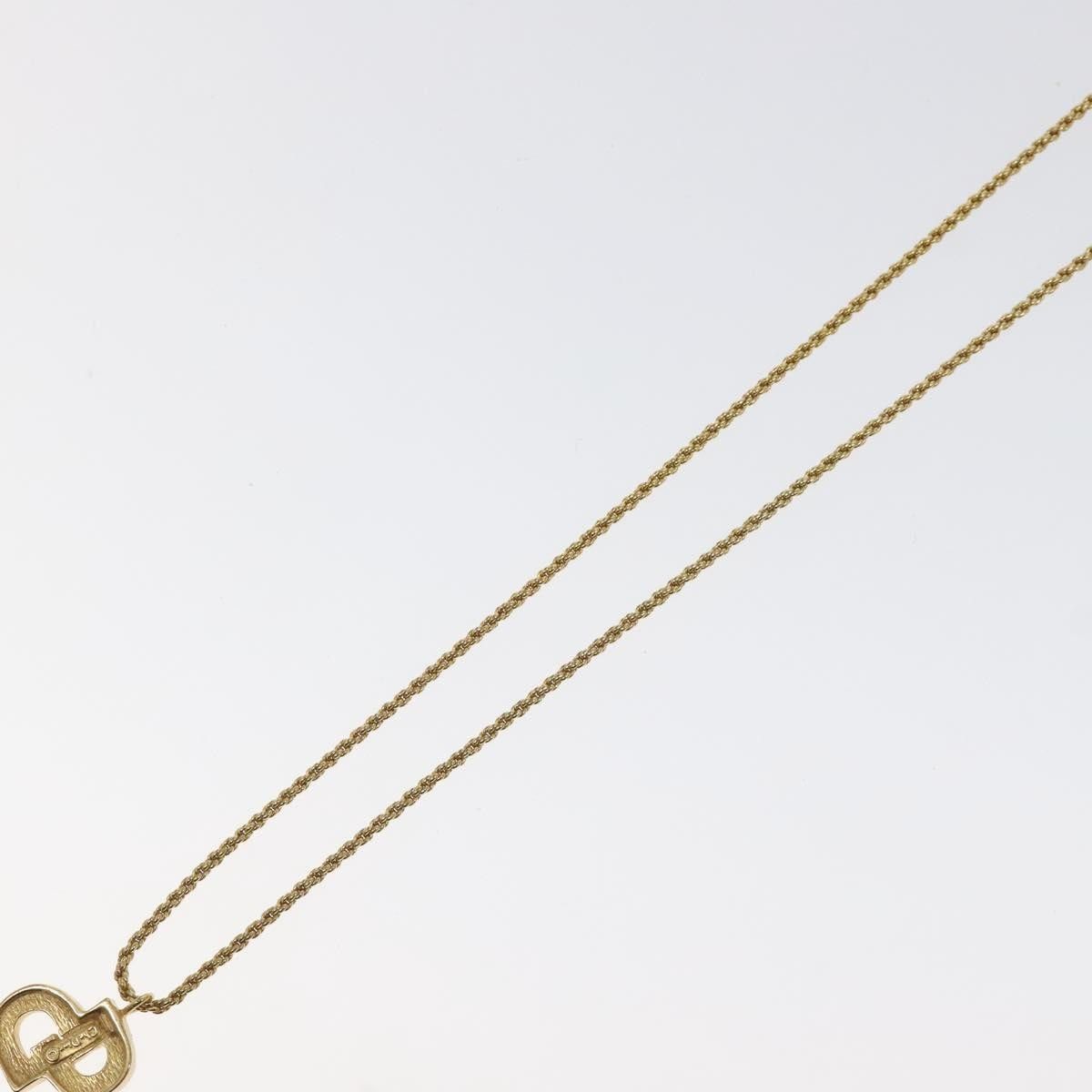 Dior Christian Dior CD Pendant Necklace Gold-plated Size ONE SIZE - 10 Thumbnail