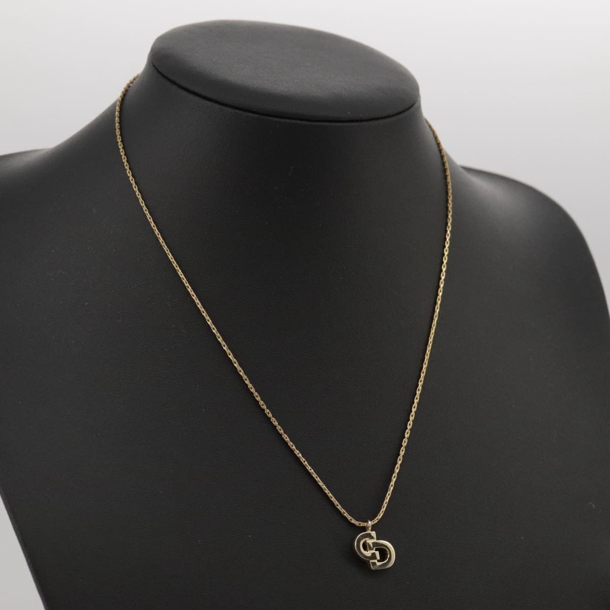 Dior Christian Dior CD Pendant Necklace Gold-plated Size ONE SIZE - 10 Thumbnail