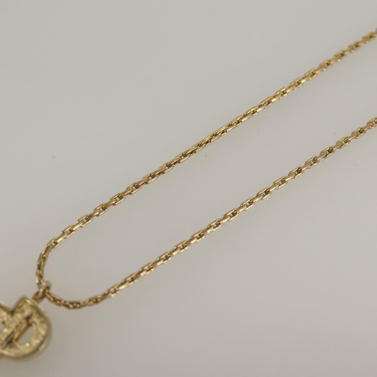 Dior Christian Dior CD Pendant Necklace Gold-plated Size ONE SIZE - 12 Thumbnail
