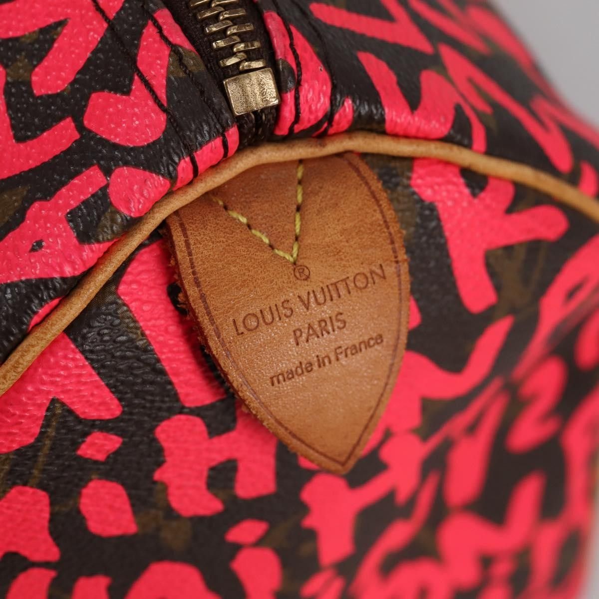 Louis Vuitton Louis Vuitton Speedy Handbag Limited Edition Monogram Graffiti Size ONE SIZE - 6 Thumbnail