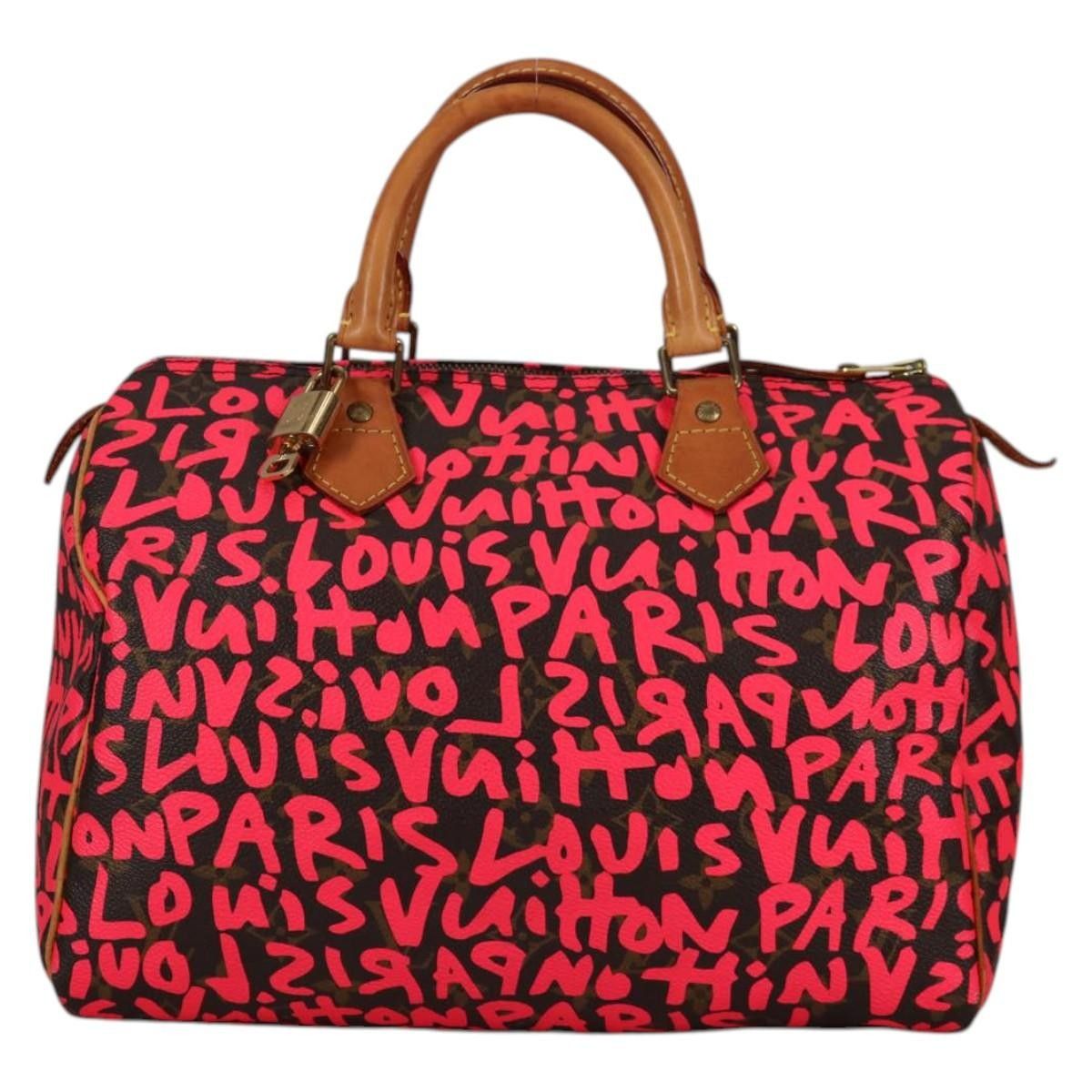 Louis Vuitton Louis Vuitton Speedy Handbag Limited Edition Monogram Graffiti Size ONE SIZE - 20 Thumbnail
