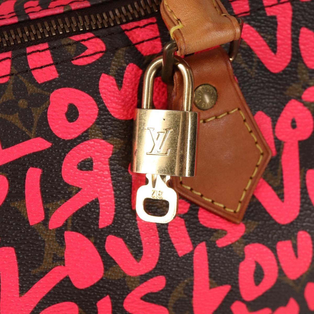 Louis Vuitton Louis Vuitton Speedy Handbag Limited Edition Monogram Graffiti Size ONE SIZE - 14 Thumbnail