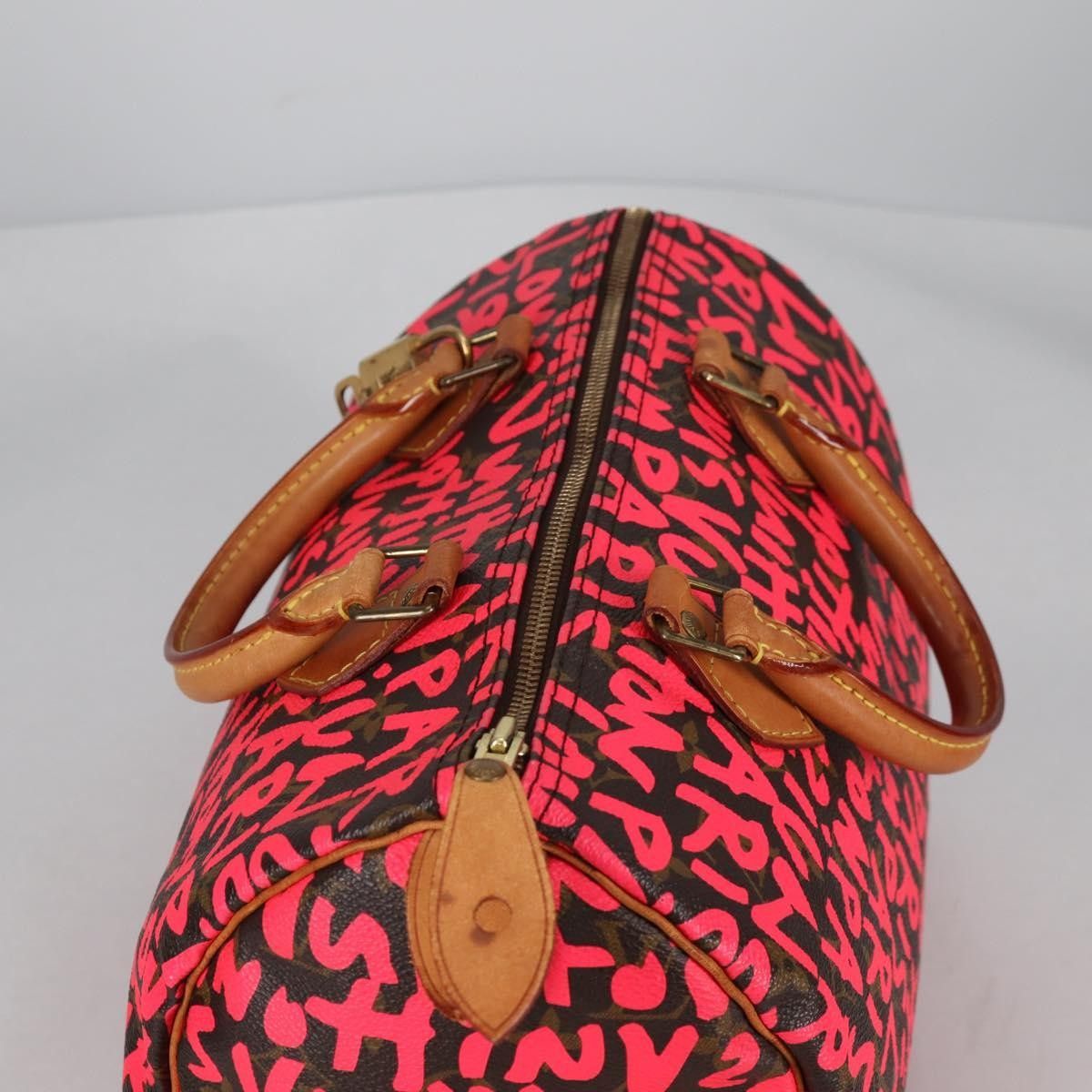 Louis Vuitton Louis Vuitton Speedy Handbag Limited Edition Monogram Graffiti Size ONE SIZE - 18 Thumbnail