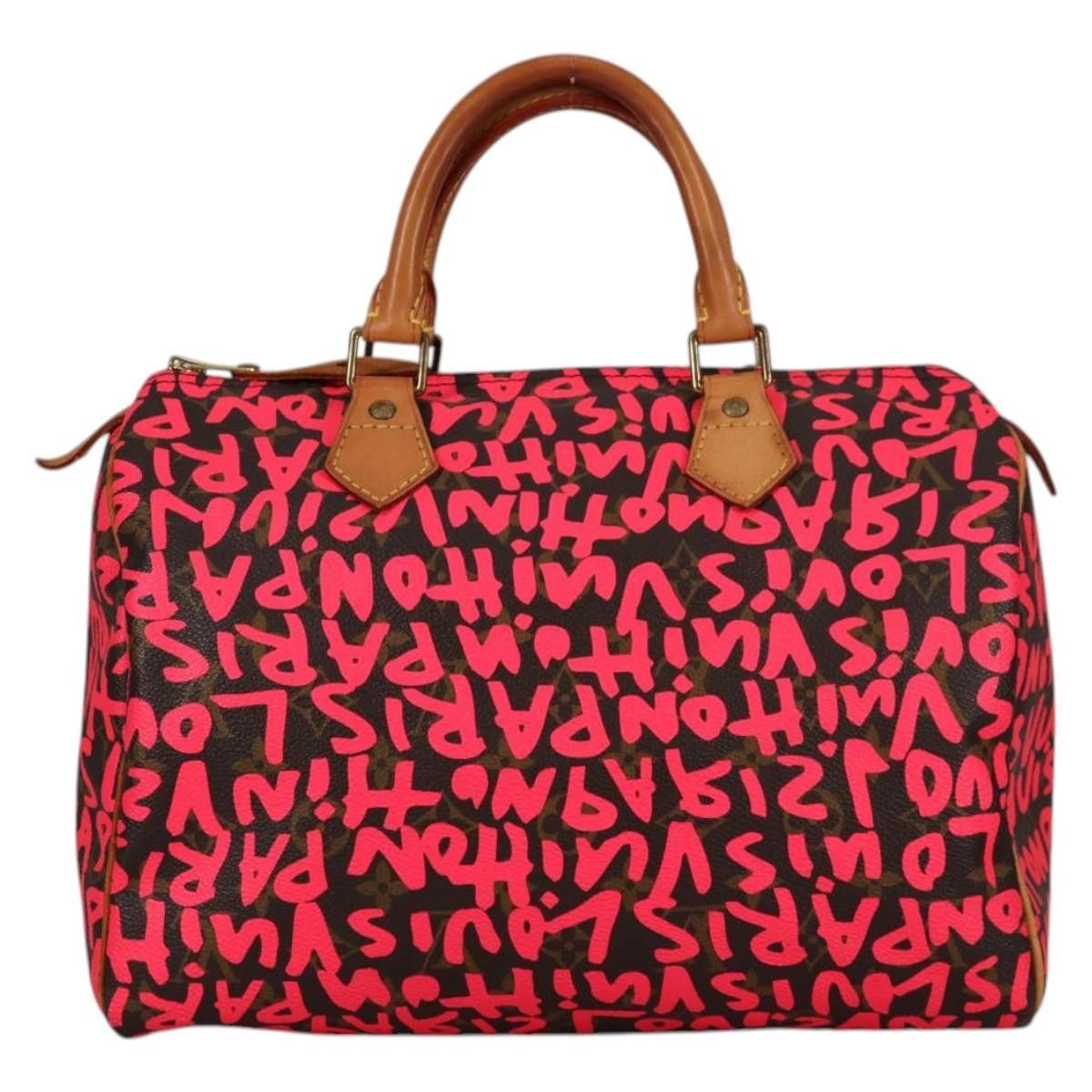 Louis Vuitton Louis Vuitton Speedy Handbag Limited Edition Monogram Graffiti Size ONE SIZE - 2 Thumbnail