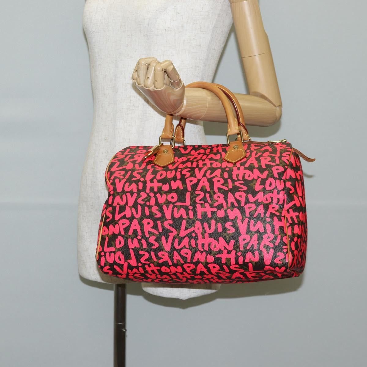 Louis Vuitton Louis Vuitton Speedy Handbag Limited Edition Monogram Graffiti Size ONE SIZE - 16 Thumbnail
