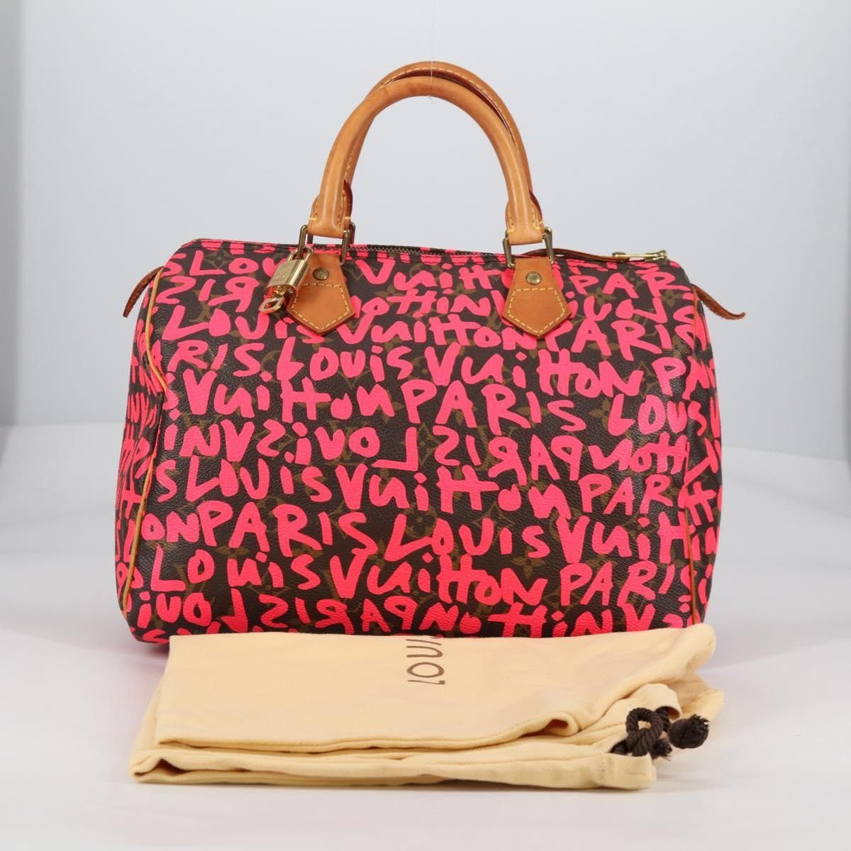 Louis Vuitton Louis Vuitton Speedy Handbag Limited Edition Monogram Graffiti Size ONE SIZE - 15 Thumbnail