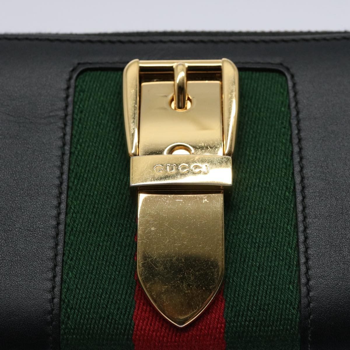 Gucci Gucci Sylvie Continental Wallet Leather Size ONE SIZE - 12 Thumbnail