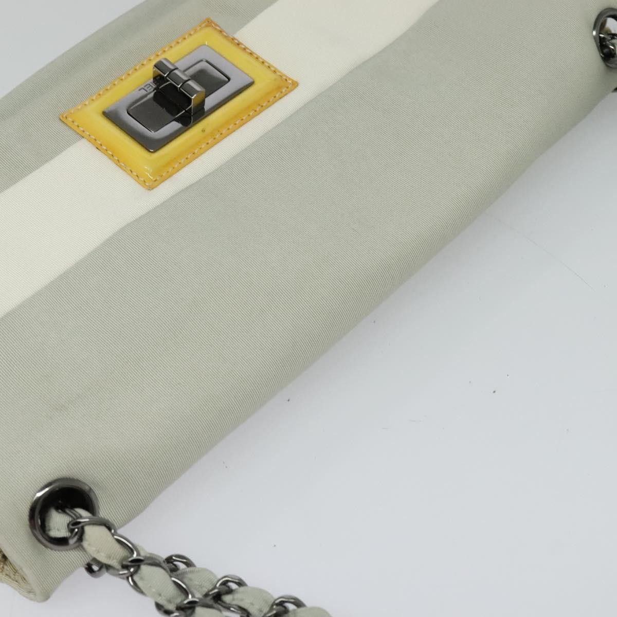 Chanel Chanel Mademoiselle Lock Chain Flap Bag Grosgrain Size ONE SIZE - 16 Thumbnail