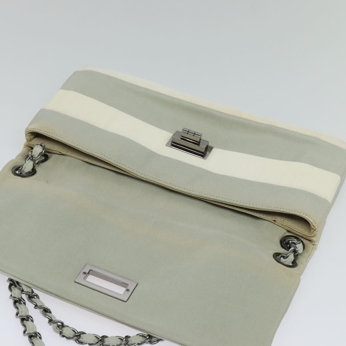 Chanel Chanel Mademoiselle Lock Chain Flap Bag Grosgrain Size ONE SIZE - 18 Thumbnail