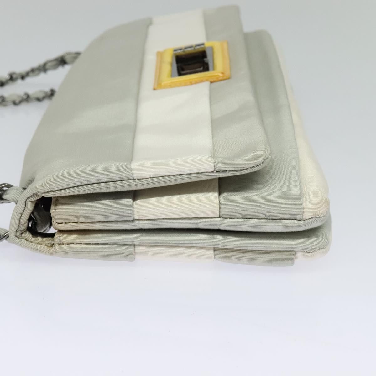 Chanel Chanel Mademoiselle Lock Chain Flap Bag Grosgrain Size ONE SIZE - 3 Thumbnail