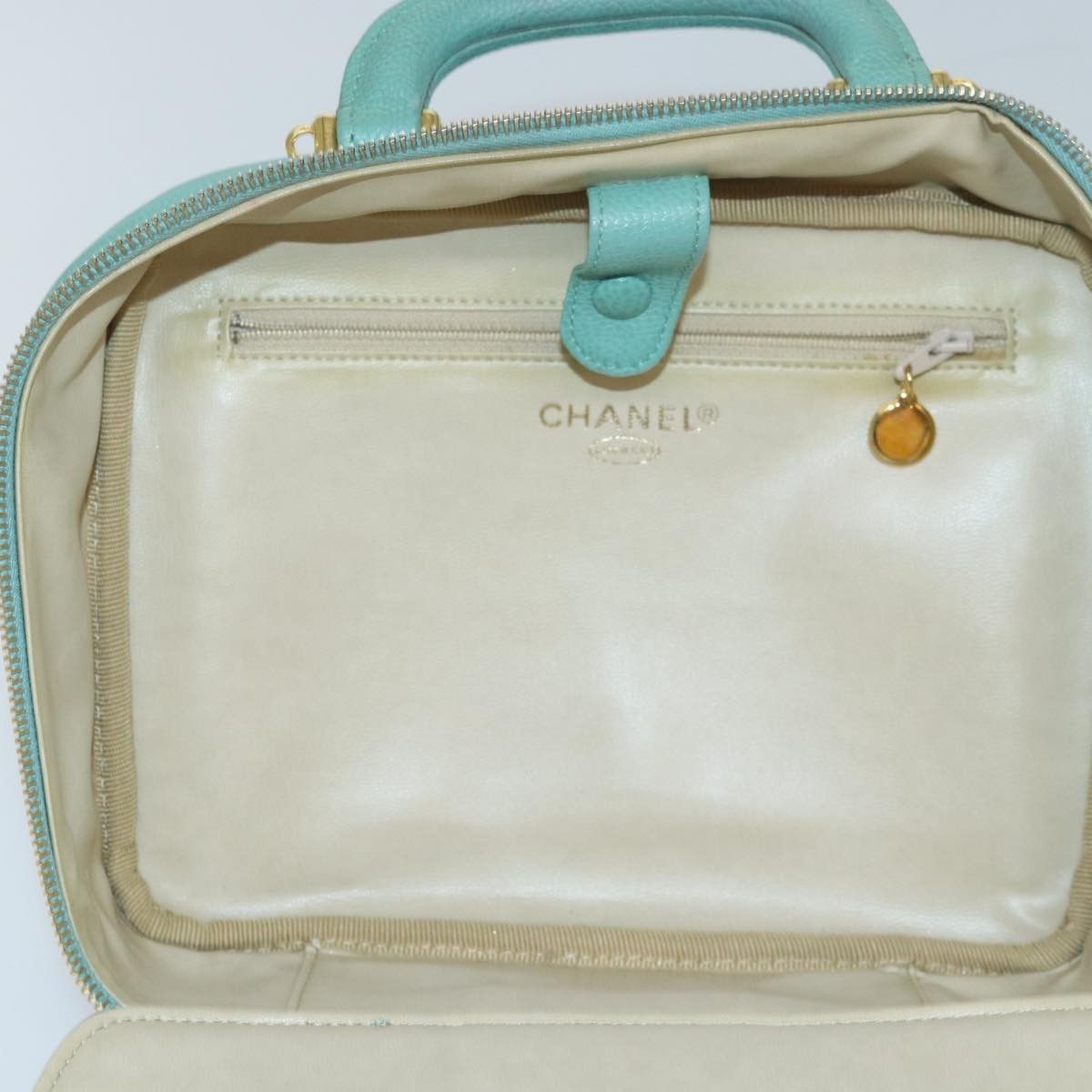 Chanel Chanel Vintage Timeless Zip Around Vanity Case Caviar Size ONE SIZE - 20 Thumbnail
