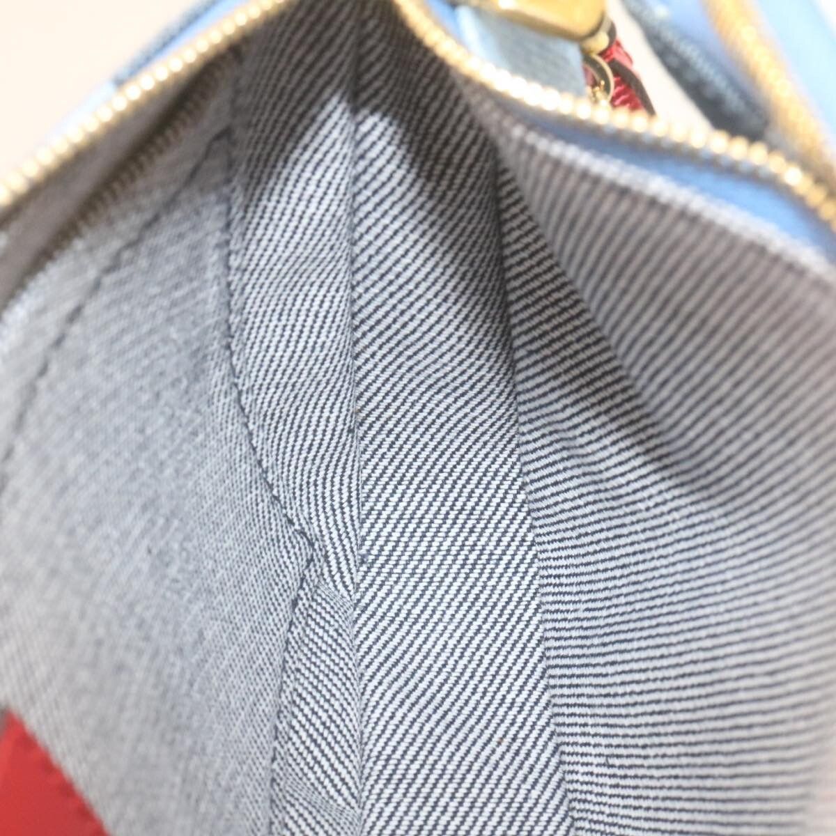 Louis Vuitton Louis Vuitton Multi Pochette Accessoires Damier and Monogram Patchwork Denim Size ONE SIZE - 22 Thumbnail