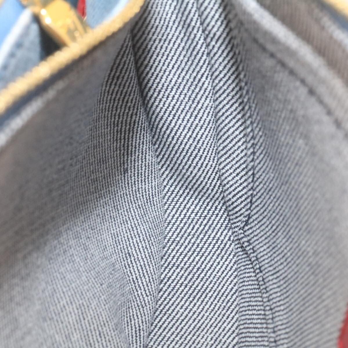 Louis Vuitton Louis Vuitton Multi Pochette Accessoires Damier and Monogram Patchwork Denim Size ONE SIZE - 23 Thumbnail